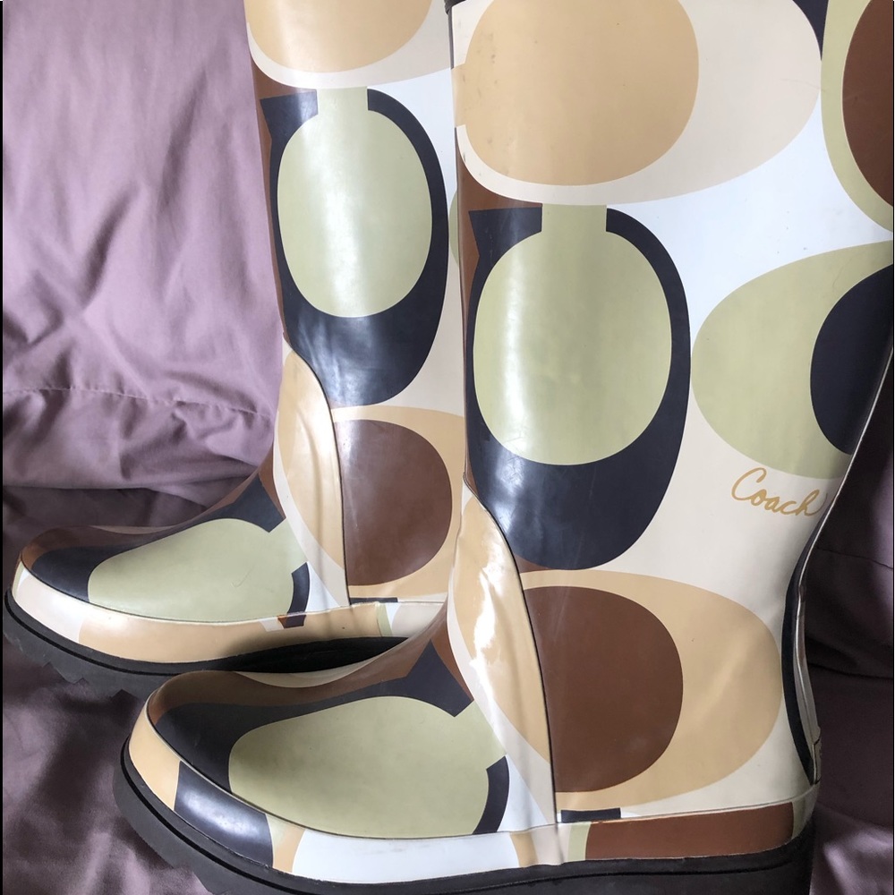 Coach Rain Boots
